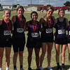 The Lady Hound Cross Country Team tied with Jacksboro for First place at the Olney Cross Country Meet yesterday. Medaling were Lily Cunningham 4th, Elaina Harris 7th, Summer Shepherd 8th,
Hannah Gage 10th, and Atalia Escalon 11th. Others competing were Emma Myer, Olivia Fauntleroy, Tori Hantz, Brylie Gage, and Caroline McCartney.
